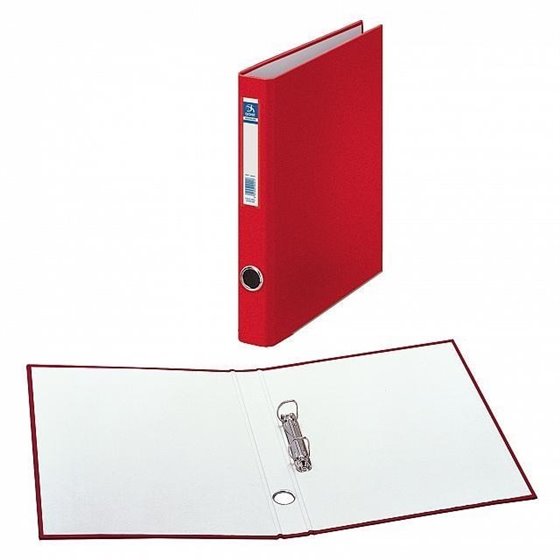 Carpeta Archivador DOHE Folio 2 Anillas 25 mm. Color Rojo