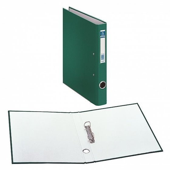 Carpeta Archivador DOHE Folio 2 Anillas 25 mm. Color Verde
