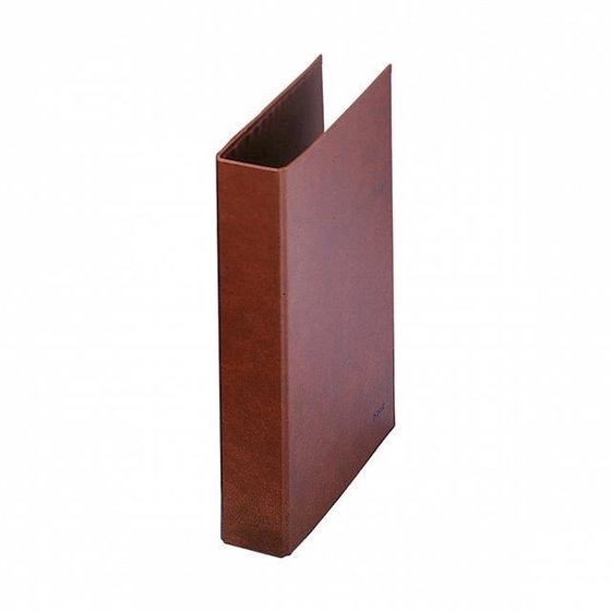 Carpeta Archivador DOHE Folio Natural Cuero Modelo 2 anillas 40 mm.