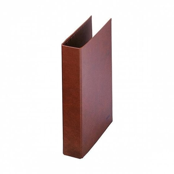 Carpeta Archivador DOHE Folio Natural Cuero Modelo 4 anillas 40 mm.