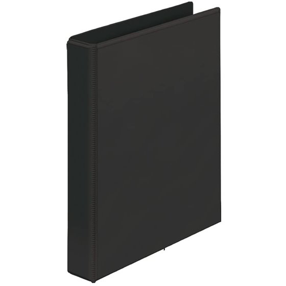 Carpeta Archivador IBERPLAS Pvc Folio 4 Anillas 25 mm. Color Negro