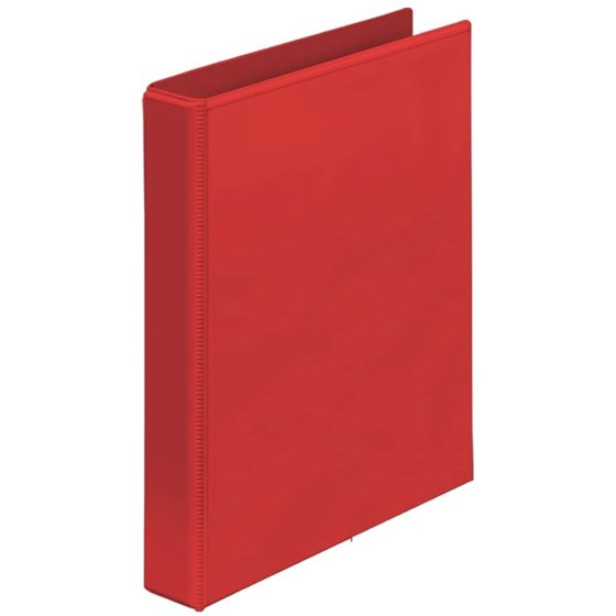 Carpeta Archivador IBERPLAS Pvc Folio 4 Anillas 25 mm. Color Rojo
