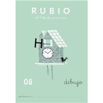 Cuaderno Aprendizaje RUBIO Dibujo Modelo Nº 08