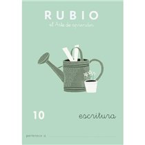 Cuaderno Aprendizaje RUBIO Escritura Modelo Nº 10