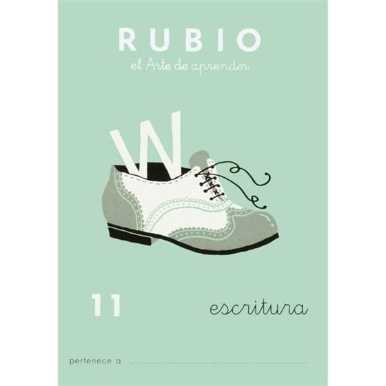 Cuaderno Aprendizaje RUBIO Escritura Modelo Nº 11