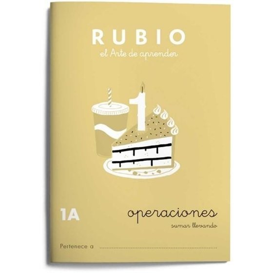 Cuaderno Aprendizaje RUBIO Operaciones Modelo Nº 1A