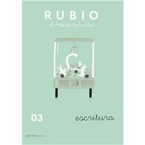 Cuaderno Aprendizaje RUBIO Preescritura Modelo Nº 03