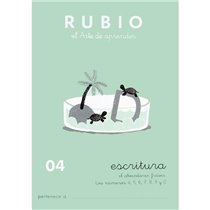 Cuaderno Aprendizaje RUBIO Preescritura Modelo Nº 04