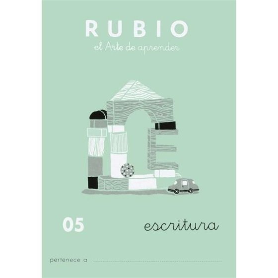 Cuaderno Aprendizaje RUBIO Preescritura Modelo Nº 05