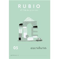 Cuaderno Aprendizaje RUBIO Preescritura Modelo Nº 05