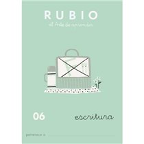 Cuaderno Aprendizaje RUBIO Preescritura Modelo Nº 06