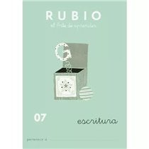 Cuaderno Aprendizaje RUBIO Preescritura Modelo Nº 07