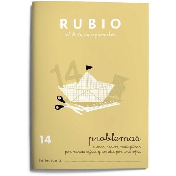 Cuaderno Aprendizaje RUBIO Problemas Modelo Nº 14