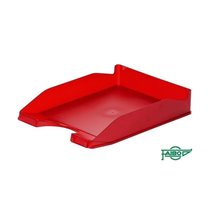 Bandeja Sobremesa Plástico FAIBO Color Rojo Translucido