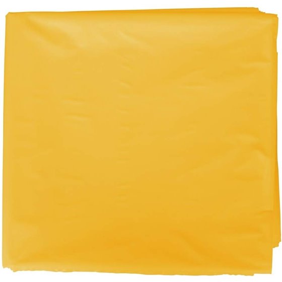 Bolsa Plástico Para Disfraz FIXO Kids 65 x 90 cm. x25 Color Amarillo