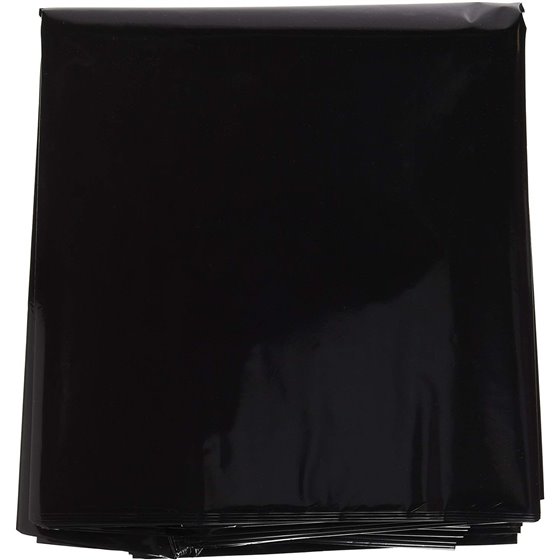 Bolsa Plástico Para Disfraz FIXO Kids 65 x 90 cm. x25 Color Negro