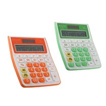 Calculadora Sobremesa BISMARK 12 Dígitos C-42 Color Verde