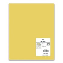 Cartulina CANSON Iris Vivaldi A4 185 g. Paquete x50 Color Amarillo Limón
