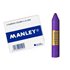 Cera Blanda MANLEY Caja x12 Unicolor Color Violeta Natural