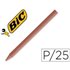Ceras BIC Kids PLASTIDECOR Caja x25 Unicolor Color Marrón