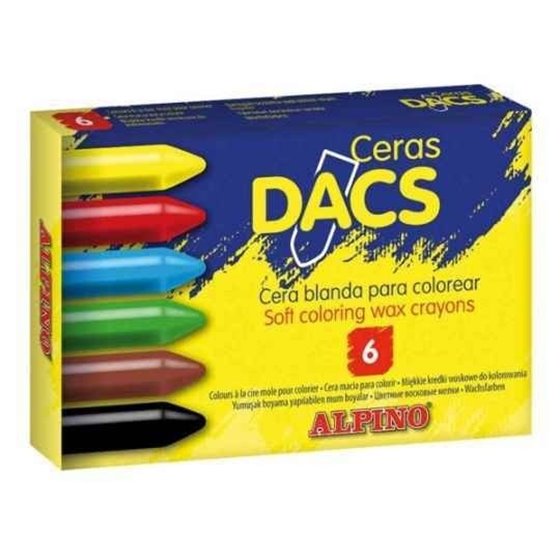 Ceras Blandas DACS Envase 6 COLORES