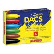 Ceras Blandas DACS Envase 6 COLORES