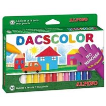 Ceras Semi Blandas DACSCOLOR Envase 12 COLORES