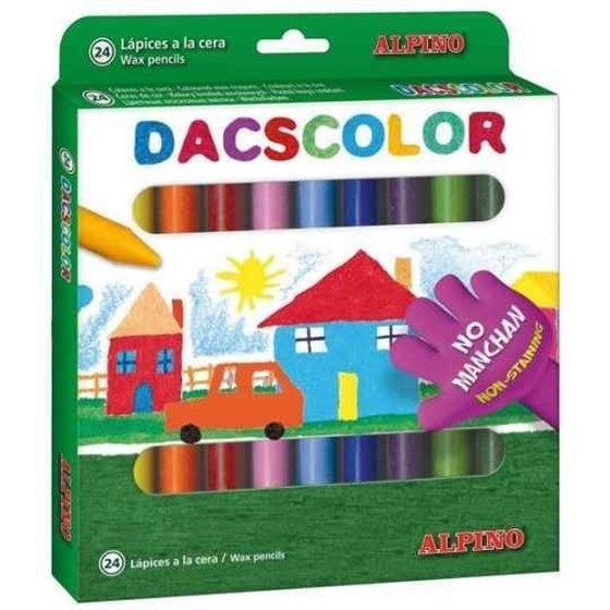 Ceras Semi Blandas DACSCOLOR Envase 24 COLORES