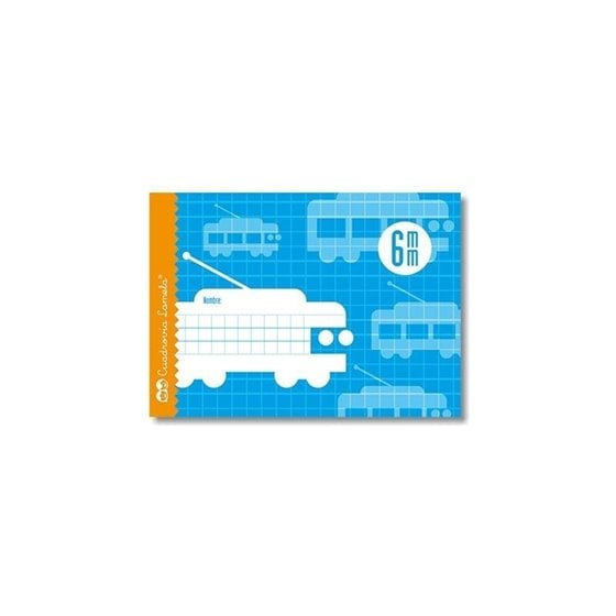 Cuaderno LAMELA 16 Hojas Tapa Básico Cuadrovía Modelo Cuadrovía 6 mm.