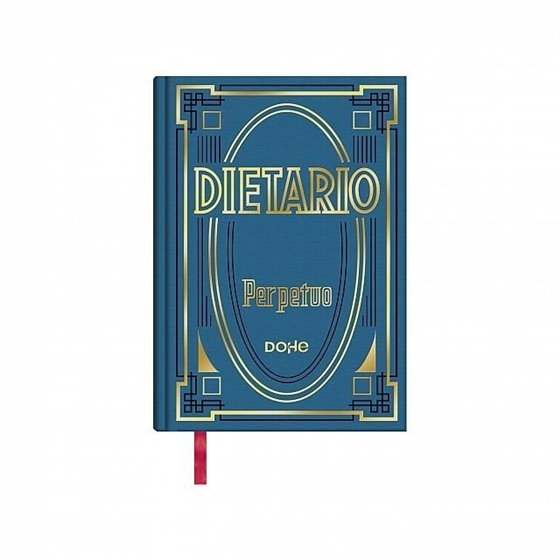 Dietario Perpetuo DOHE Cuarto Día Página Color Azul