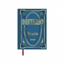 Dietario Perpetuo DOHE Cuarto Día Página Color Azul