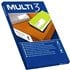 Etiquetas Impresora MULTI3 Caja x100 Hojas Tamaño 97 x 42,4 mm.