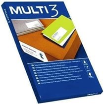 Etiquetas Impresora MULTI3 Caja x500 Hojas Tamaño 105 x 148 mm.