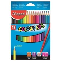 Lápices Colores MAPED Color Peps Envase 18 COLORES