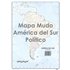 Mapa Mudo SELVI Político Din-A4 Modelo América del Sur