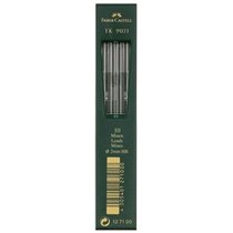 Minas Grafito Para Portaminas FABER-CASTELL 2 mm. Dureza HB