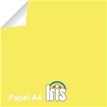 Papel Color IRIS 80 g. Paquete x100 Hojas Color Amarillo Limón