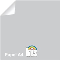 Papel Color IRIS 80 g. Paquete x100 Hojas Color Gris Perla