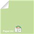 Papel Color IRIS 80 g. Paquete x100 Hojas Color Verde Manzana