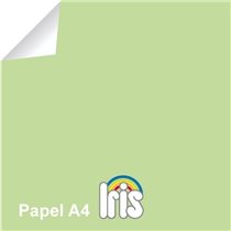 Papel Color IRIS 80 g. Paquete x100 Hojas Color Verde Manzana