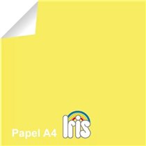 Papel Color IRIS 80 g. Paquete x500 Hojas Color Amarillo Limón