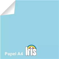 Papel Color IRIS 80 g. Paquete x500 Hojas Color Azul Caribe