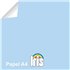 Papel Color IRIS 80 g. Paquete x500 Hojas Color Azul Pastel