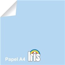 Papel Color IRIS 80 g. Paquete x500 Hojas Color Azul Pastel