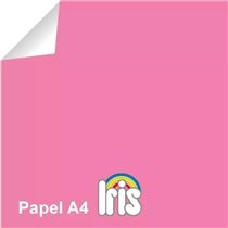 Papel Color IRIS 80 g. Paquete x500 Hojas Color Rosa