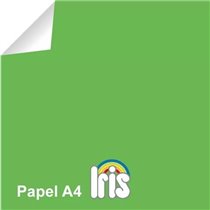Papel Color IRIS 80 g. Paquete x500 Hojas Color Verde Billar