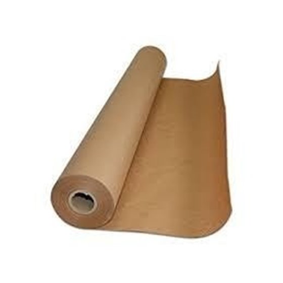 Papel Kraft Verjurado PRYSE  Rollo 1 x 50 m. Color Marrón