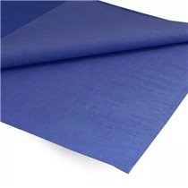 Papel Seda ARTES 51 x 76 cm. Mano x25 Hojas Color Azul Oscuro