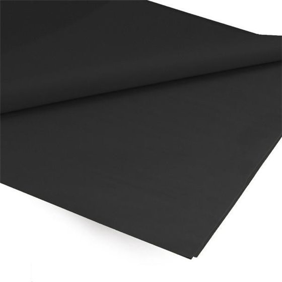 Papel Seda ARTES 51 x 76 cm. Mano x25 Hojas Color Negro