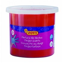 Pintura Dedos JOVI Bote x125 ml. Color Bermellón